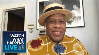 André Leon Talley’s First Impression of Madonna  WWHL [upl. by Nonnaehr]