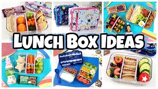 New Lunch Boxes 🍎 Fun and EASY Lunch Ideas [upl. by Enilehcim]