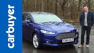 New 2015 Ford Mondeo Fusion hatchback  Carbuyer [upl. by Willtrude715]