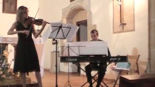 Cantata BWV 147 violín y piano de Johann Sebastian Bach [upl. by Burnett]