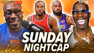 Unc amp Ocho react to LeBron amp Lakers beating the Clippers  did Roach get robbed vs Tank  Nightcap [upl. by Adnawt]