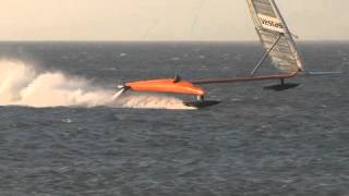 VESTAS Sailrocket 2 quotThe magic milequot world record [upl. by Eaj]