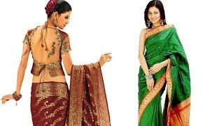 HOW TO WRAP A SARI AND WEAR IT [upl. by Ilah381]