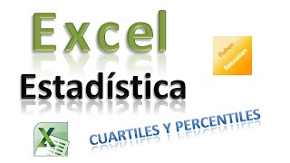 Cuartiles y percentiles en el excel [upl. by Novad]