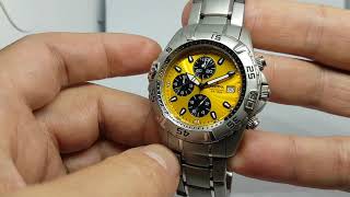 c2010 Festina Chronograph watch F161697 [upl. by Barcellona]