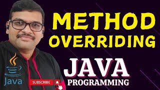 METHOD OVERRIDING  JAVA PROGRAMMING [upl. by Ecnaralc]