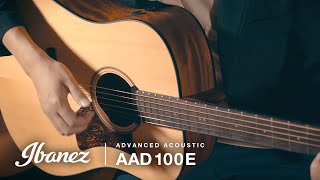 Ibanez AAD100E Acoustic Guitar [upl. by Runkle]