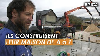 Ils ont envie de construire entièrement leur maison [upl. by Dolf]