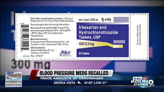 Blood Pressure Medication Recall Irbesartan [upl. by Adamson]