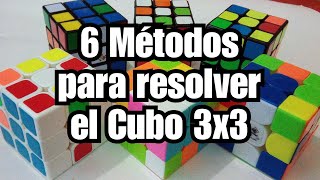 6 Métodos para armar el cubo de Rubik LEER DESCRIPCIÓN [upl. by Ajet414]