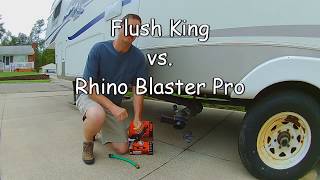 Flush King vs Rhino Blaster Pro [upl. by Mcnamee]