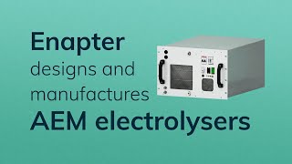 Enapter AEM electrolyser EL 21 [upl. by Tisman]