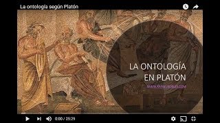 La ontología en Platón [upl. by Sokem]