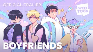 Boyfriends Official Trailer  WEBTOON [upl. by Averell]