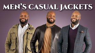 7 Casual Jackets for Men amp How To Style Them [upl. by Seaver]