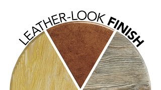 LeatherLook Wood Finish [upl. by Attenol]