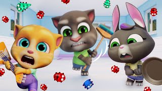 Talking Tom 👀 Paskudne małe robaki 🍿 Season 2 🍿 Super Toons TV Po Polsku [upl. by Dart323]