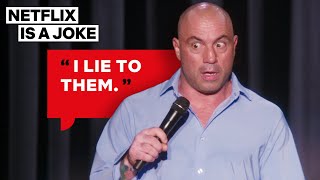 How High Joe Rogan Talks To His Kids  Netflix Is A Joke [upl. by Acinorahs]