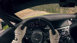 On Board DriversEye Footage – Bentley Continental GT Pikes Peak Record Run  Bentley Motors [upl. by Arries]