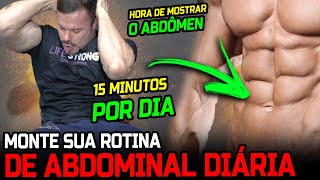 ABDOMINAIS EM CASA  APENAS 15 MINUTOS POR DIA [upl. by Cullan822]