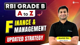 RBI Grade B Preparation Strategy 2025  How to Prepare Finance and Management For RBI Grade BEduTap [upl. by Abbi]