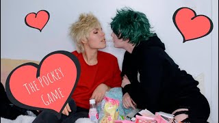 BNHA Cosplay  Shameless Pocky Game  BakuDeku [upl. by Naejarual664]