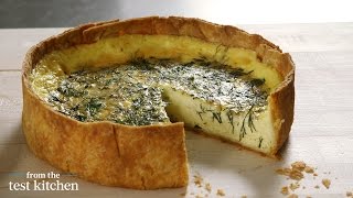 Deep Dish Quiche Crust  From the Test Kitchen [upl. by Zelig]