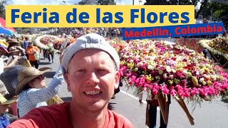 Feria de las Flores The Flowers Festival  Medellin Colombia [upl. by Nner]