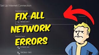 How To FixResolve All PS5 Network Errors 2023  Easy Tutorial [upl. by Figone]