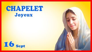 CHAPELET Samedi 16 Septembre 🙏 Mystères Joyeux [upl. by Elohc699]