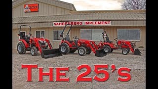 The 25s Massey Ferguson 25 Engine Horsepower SubCompact amp Compact Tractors [upl. by Alue]