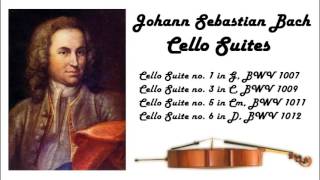 Johann Sebastian Bach  Cello suites in 432 Hz great for reading or studying [upl. by Santini]