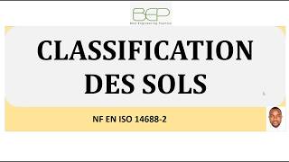 Géotechnique  Classification des sols [upl. by Cornelie165]