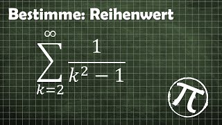 Partialbruchzerlegung Reihenwert bestimmen [upl. by Ecnaret]