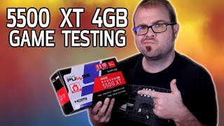 Radeon RX 5500 XT 4GB GAME TESTING [upl. by Vedis]