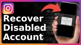 How To Recover A Disabled Instagram Account [upl. by Ane275]