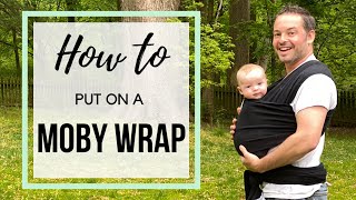 Moby Wrap Tutorial  How to put it on and why I love it [upl. by Bentley823]