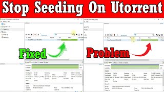 Stop Seeding On Utorrent [upl. by Riordan]