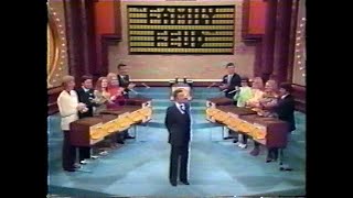 Family Feud 1975 pilot Better quality [upl. by Noyahs]