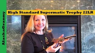 High Standard Supermatic Trophy 22LR Gun Review [upl. by Ainalem]