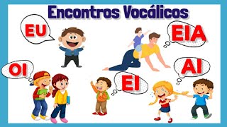 Encontros Vocálicos  Educação Infantil [upl. by Sarita]