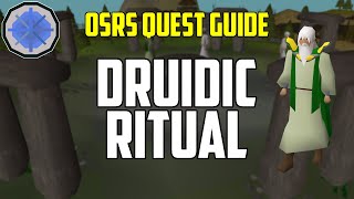 Druidic Ritual Quest Guide OSRS [upl. by Richter]