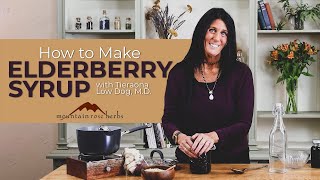 How to Make Elderberry Syrup amp Pro Tips Tieraona Low Dog MD [upl. by Farnham]