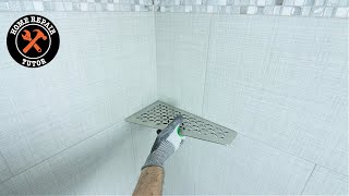 Shower Shelf Installation Tips [upl. by Amsed]