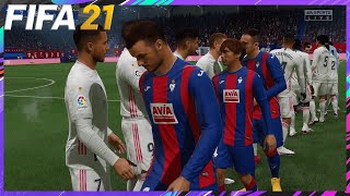 FIFA 21  Eibar vs Real Madrid  La Liga  at Ipurua Municipal Stadium [upl. by Jonell]