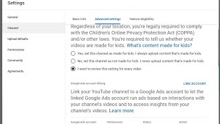 Google Ads Account Linking  YouTube Account Linking  YouTube Studio Beta [upl. by Renaxela239]