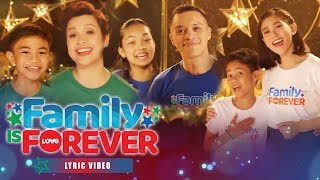 ABSCBN Christmas Station ID 2019 quotFamily Is Foreverquot Recording Lyric Video With Eng Subs [upl. by Dweck]