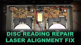 Fixing A CD Player That Doesnt Read Discs  Laser Power Adjustment Tweak  Repair Guide [upl. by Suzann]