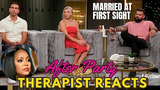 MAFS Season 18 Chicago  After Party Therapist Reacts [upl. by Youlton]