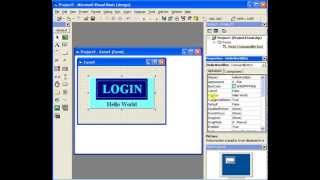 Learn Visual Basic 60 Working with Command Button and its PropertiesStep by Step Tutorial [upl. by Ecyob734]